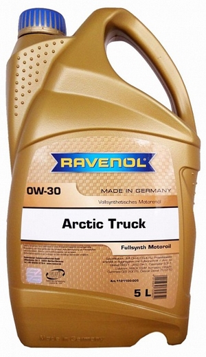 Объем 5л. RAVENOL Arctic Truck 0W-30 - 1121100-005-01-999 - Автомобильные жидкости. Розница и оптом, масла и антифризы - KarPar Артикул: 1121100-005-01-999. PATRIOT.