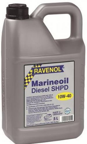 Объем 5л. RAVENOL Marineoil Diesel SHPD 10W-40 - 1162100-005-01-100 - Автомобильные жидкости. Розница и оптом, масла и антифризы - KarPar Артикул: 1162100-005-01-100. PATRIOT.