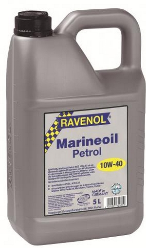 Объем 5л. RAVENOL Marineoil Petrol 10W-40 - 1162200-005-01-100 - Автомобильные жидкости. Розница и оптом, масла и антифризы - KarPar Артикул: 1162200-005-01-100. PATRIOT.