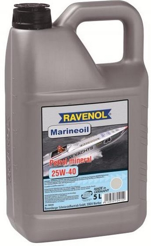 Объем 5л. RAVENOL Marineoil SHPD 25W-40 mineral - 1163215-005-01-000 - Автомобильные жидкости. Розница и оптом, масла и антифризы - KarPar Артикул: 1163215-005-01-000. PATRIOT.