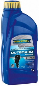 Объем 1л. RAVENOL Outboard 2T Mineral - 1153200-001-01-999