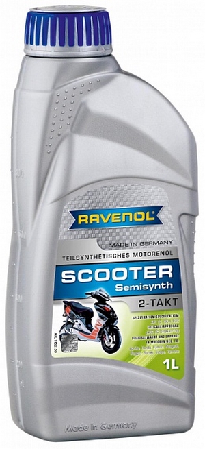 Объем 1л. RAVENOL Scooter 2T Teilsynt - 1152150-001-01-999 - Автомобильные жидкости. Розница и оптом, масла и антифризы - KarPar Артикул: 1152150-001-01-999. PATRIOT.