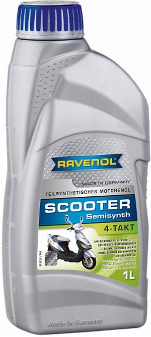 Объем 1л. RAVENOL Scooter 4T Teilsynth - 1152155-001-01-999 - Автомобильные жидкости. Розница и оптом, масла и антифризы - KarPar Артикул: 1152155-001-01-999. PATRIOT.