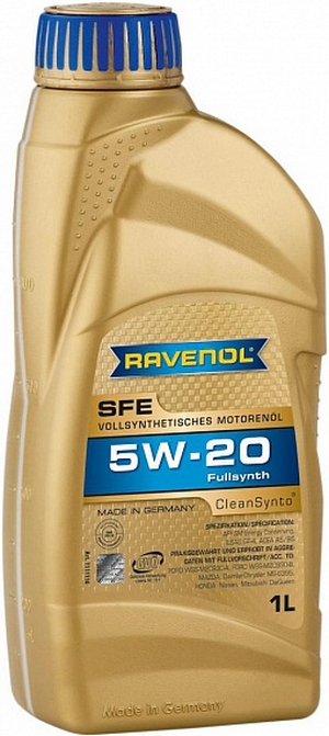 Объем 1л. RAVENOL Super Fuel Economy SFE 5W-20 - 1111110-001-01-998 - Автомобильные жидкости, масла и антифризы - KarPar Артикул: 1111110-001-01-998. PATRIOT.