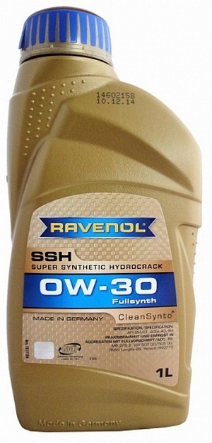 Объем 1л. RAVENOL Super Synthetic Hydrocrack SSH 0W-30 - 1111138-001-01-999 - Автомобильные жидкости. Розница и оптом, масла и антифризы - KarPar Артикул: 1111138-001-01-999. PATRIOT.