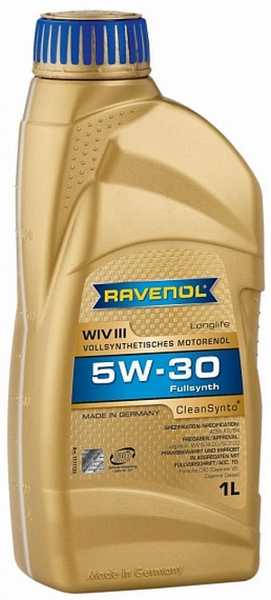 Объем 1л. RAVENOL WIV III 5W-30 - 1111120-001-01-999 - Автомобильные жидкости, масла и антифризы - KarPar Артикул: 1111120-001-01-999. PATRIOT.