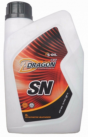 Объем 1л. S-OIL Dragon SN 10W-40 - DSN10W40_01 - Автомобильные жидкости. Розница и оптом, масла и антифризы - KarPar Артикул: DSN10W40_01. PATRIOT.
