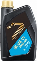 Объем 1л. S-OIL Seven Blue CI 10W-40 - BL10W40_01