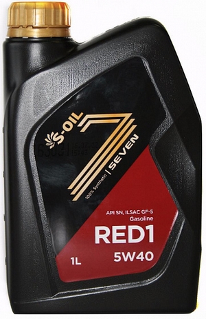 Объем 1л. S-OIL Seven Red1 5W-40 - RED5W40_01 - Автомобильные жидкости. Розница и оптом, масла и антифризы - KarPar Артикул: RED5W40_01. PATRIOT.