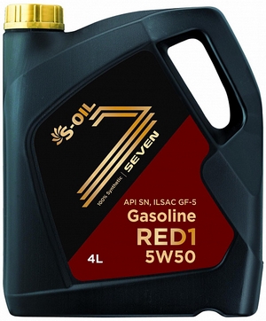 Объем 4л. S-OIL Seven Red1 5W-50 - RED5W50_04 - Автомобильные жидкости. Розница и оптом, масла и антифризы - KarPar Артикул: RED5W50_04. PATRIOT.