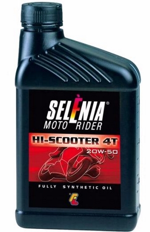 Объем 1л. SELENIA Hi-Scooter 4T 20W-50 - 10521615 - Автомобильные жидкости. Розница и оптом, масла и антифризы - KarPar Артикул: 10521615. PATRIOT.