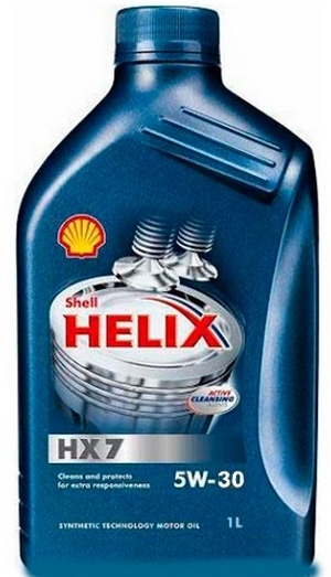 Объем 1л. SHELL Helix HX7 5W-30 - 550040292 - Автомобильные жидкости, масла и антифризы - KarPar Артикул: 550040292. PATRIOT.