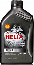 Объем 1л. SHELL Helix Ultra 0W-40 - 550040758