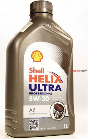 Объем 1л. SHELL Helix Ultra Professional AB 5W-30 - 550040129 - Автомобильные жидкости, масла и антифризы - KarPar Артикул: 550040129. PATRIOT.
