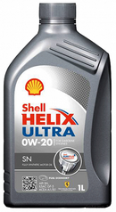 Объем 1л. SHELL Helix Ultra SN 0W-20 - 550040603