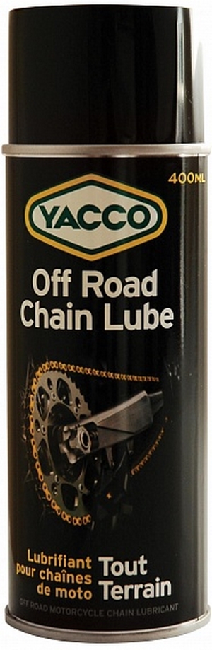 Объем 0,4л. Смазка для цепей YACCO Off Road Chain Lube - 564065 - Автомобильные жидкости. Розница и оптом, масла и антифризы - KarPar Артикул: 564065. PATRIOT.