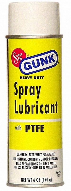 Объем 0,170кг Смазка GUNK Heavy Duty Spray Lubricant with Teflon - L508 - Автомобильные жидкости. Розница и оптом, масла и антифризы - KarPar Артикул: L508. PATRIOT.