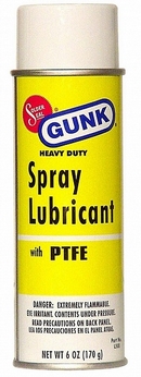 Объем 0,170кг Смазка GUNK Heavy Duty Spray Lubricant with Teflon - L508
