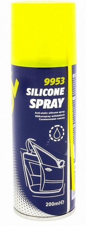 Объем 0,2л. Смазка MANNOL Silicone Spray - 2451 - Автомобильные жидкости. Розница и оптом, масла и антифризы - KarPar Артикул: 2451. PATRIOT.