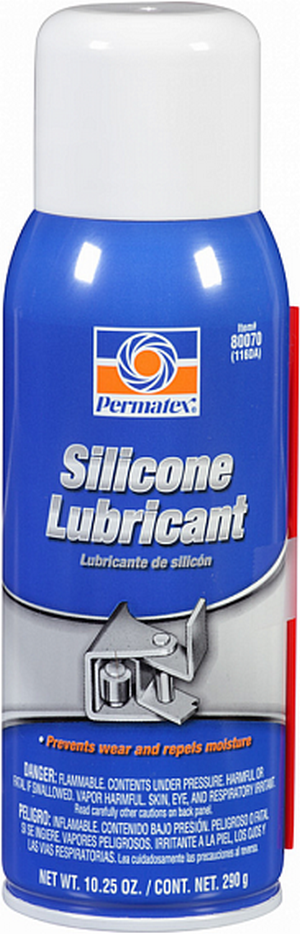 Объем 0,28кг Смазка PERMATEX Silicone Spray Lubricant - 80070 - Автомобильные жидкости. Розница и оптом, масла и антифризы - KarPar Артикул: 80070. PATRIOT.