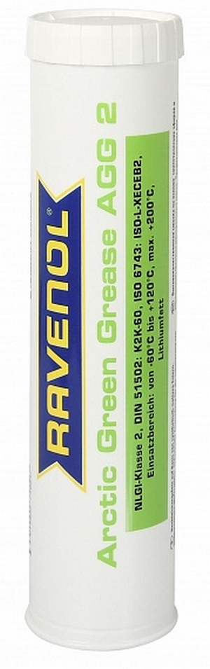 Объем 0,4кг Смазка RAVENOL Arctic Green Grease AGG2 - 1340126-400-04-999 - Автомобильные жидкости. Розница и оптом, масла и антифризы - KarPar Артикул: 1340126-400-04-999. PATRIOT.