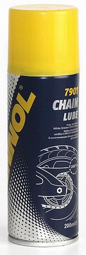 Объем 0,2л. Смазка синтетическая для цепей MANNOL Chain Lube - 2466 - Автомобильные жидкости. Розница и оптом, масла и антифризы - KarPar Артикул: 2466. PATRIOT.