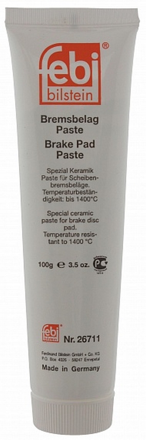 Объем 0,100кг Смазка суппорта FEBI Ceramic Paste - 26711 - Автомобильные жидкости. Розница и оптом, масла и антифризы - KarPar Артикул: 26711. PATRIOT.