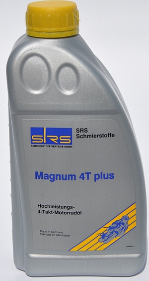 Объем 1л. SRS Magnum 4T Plus 10W-40 - 1971 - Автомобильные жидкости. Розница и оптом, масла и антифризы - KarPar Артикул: 1971. PATRIOT.