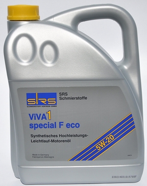 Объем 5л. SRS VIVA 1 Special F Eco 5W-20 - 10040 - Автомобильные жидкости. Розница и оптом, масла и антифризы - KarPar Артикул: 10040. PATRIOT.