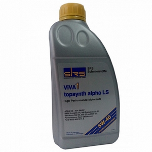 Объем 1л. SRS VIVA 1 Topsynth Alpha LS 5W-40 - 7945 - Автомобильные жидкости. Розница и оптом, масла и антифризы - KarPar Артикул: 7945. PATRIOT.