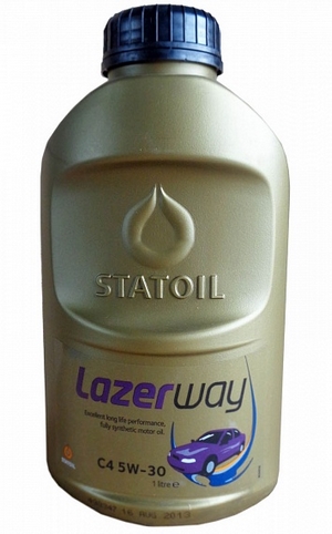 Объем 1л. STATOIL LazerWay C4 5W-30 - 1000877 - Автомобильные жидкости. Розница и оптом, масла и антифризы - KarPar Артикул: 1000877. PATRIOT.