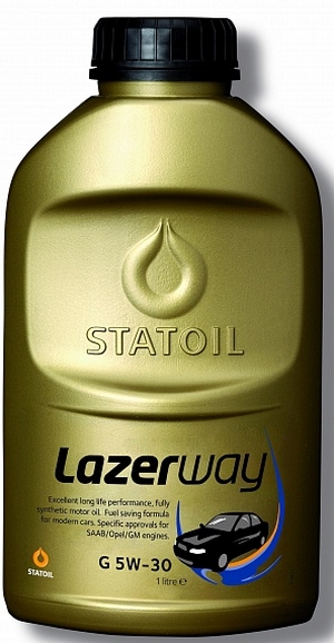 Объем 1л. STATOIL LazerWay G 5W-30 - 1000886 - Автомобильные жидкости. Розница и оптом, масла и антифризы - KarPar Артикул: 1000886. PATRIOT.