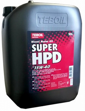 Объем 10л. TEBOIL Super HPD SAE 15W/40 - 13690 - Автомобильные жидкости. Розница и оптом, масла и антифризы - KarPar Артикул: 13690. PATRIOT.