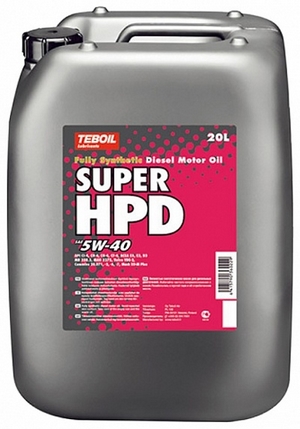 Объем 20л. TEBOIL Super HPD SAE 5W/40 - 17900 - Автомобильные жидкости. Розница и оптом, масла и антифризы - KarPar Артикул: 17900. PATRIOT.