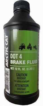 Тормозная жидкость ARCTIC CAT Brake Fluid DOT 4 - 5639-848 Объем 0,355л.