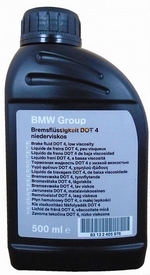 Тормозная жидкость BMW DOT-4 LV - 83132405976 Объем 0,5л.