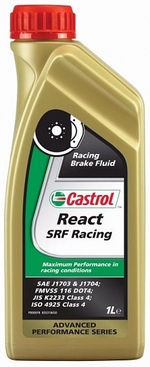 Тормозная жидкость CASTROL React SRF Racing - 15941C Объем 1л.
