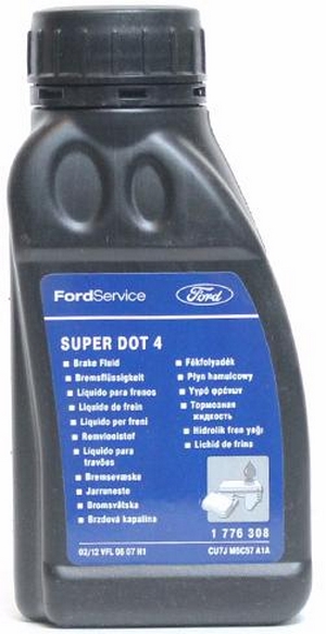 Тормозная жидкость FORD Super DOT-4 - 1776308 Объем 0,25л. - Автомобильные жидкости, масла и антифризы - KarPar Артикул: 1776308. PATRIOT.