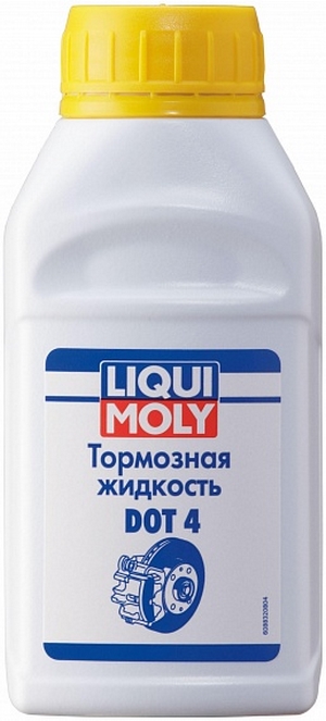 Тормозная жидкость LIQUI MOLY Bremsenflussigkeit DOT-4 - 8832 Объем 0,25кгл. - Автомобильные жидкости, масла и антифризы - KarPar Артикул: 8832. PATRIOT.