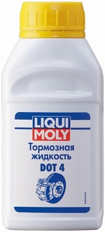 Тормозная жидкость LIQUI MOLY Bremsenflussigkeit DOT-4 - 8832 Объем 0,25кгл.