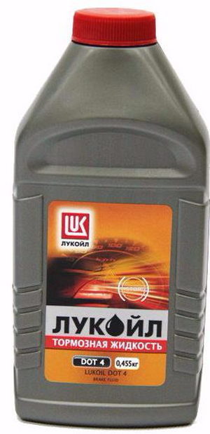 Тормозная жидкость ЛУКОЙЛ DOT-4 - 1339420 Объем 0,455кг - Автомобильные жидкости, масла и антифризы - KarPar Артикул: 1339420. PATRIOT.