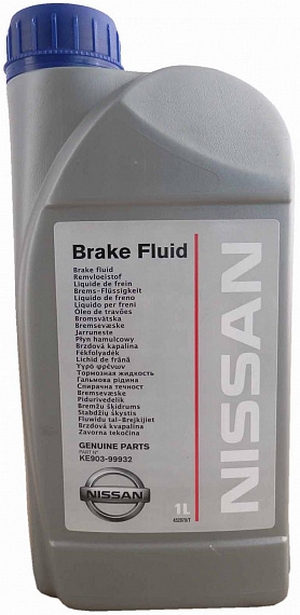 Тормозная жидкость NISSAN Brake Fluid DOT-4 - KE903-99932 Объем 1л. - Автомобильные жидкости, масла и антифризы - KarPar Артикул: KE903-99932. PATRIOT.
