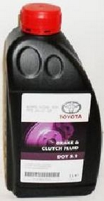 Тормозная жидкость TOYOTA DOT 5.1 Brake and Clutch Fluid - 08823-80005 Объем 0,5л.