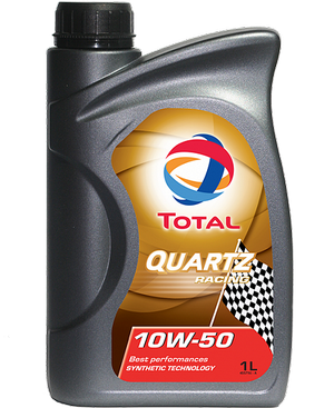 Объем 1л. TOTAL Quartz Racing 10W-50 - 166256 - Автомобильные жидкости, масла и антифризы - KarPar Артикул: 166256. PATRIOT.