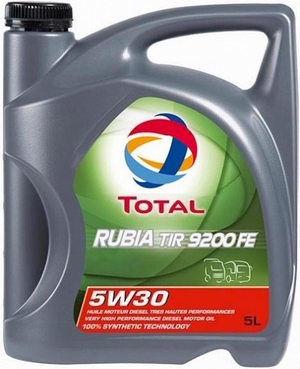 Объем 5л. TOTAL Rubia TIR 9200 FE 5W-30 - 148583 - Автомобильные жидкости, масла и антифризы - KarPar Артикул: 148583. PATRIOT.
