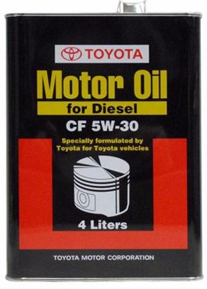 Объем 4л. TOYOTA  Diesel Oil CF 5W-30 - 08883-81015 - Автомобильные жидкости. Розница и оптом, масла и антифризы - KarPar Артикул: 08883-81015. PATRIOT.