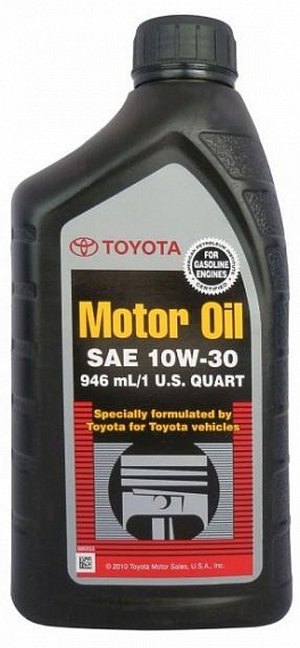 Объем 0,946л. TOYOTA Motor Oil 10W-30 SM/SN - 00279-1QT30 - Автомобильные жидкости. Розница и оптом, масла и антифризы - KarPar Артикул: 00279-1QT30. PATRIOT.