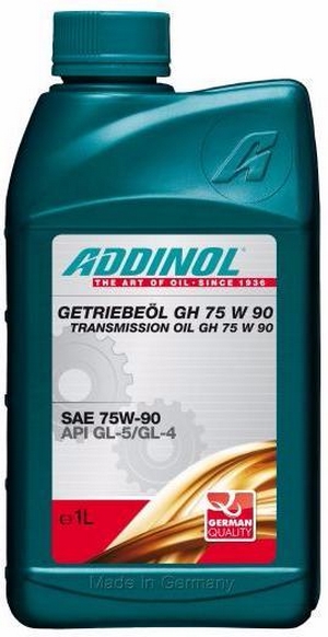 Объем 1л. Трансмиссионное масло ADDINOL Getriebeol GH 75W-90 - 4014766070272 - Автомобильные жидкости. Розница и оптом, масла и антифризы - KarPar Артикул: 4014766070272. PATRIOT.