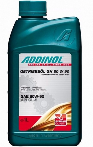 Объем 1л. Трансмиссионное масло ADDINOL Getriebeol GH 80W-90 - 4014766070166 - Автомобильные жидкости. Розница и оптом, масла и антифризы - KarPar Артикул: 4014766070166. PATRIOT.