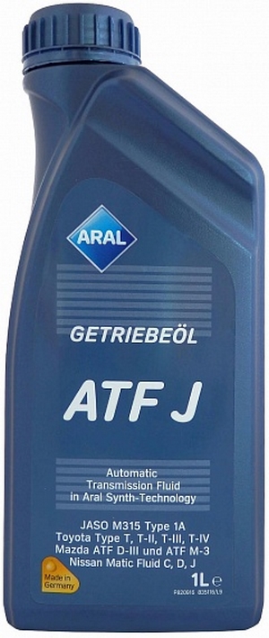 Объем 1л. Трансмиссионное масло ARAL Getriebeol ATF J - 14F873 - Автомобильные жидкости. Розница и оптом, масла и антифризы - KarPar Артикул: 14F873. PATRIOT.